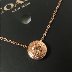 Coach necklace